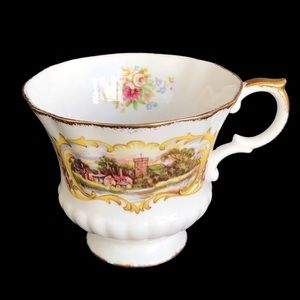 Paragon Chippendale A Tea Cup Only Village Scene Bone China For Replacement
